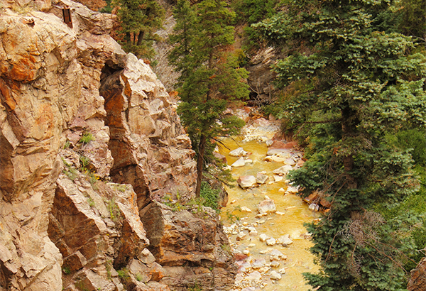 Mining Sludge Contaminates River
