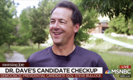 Dr Dave’s Candidate Checkup: Steve Bullock